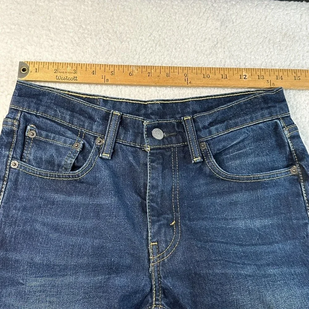 Levi's Men's 514 Distressed Straight Leg Stretch Denim Jeans Egypt 30x30* Blue